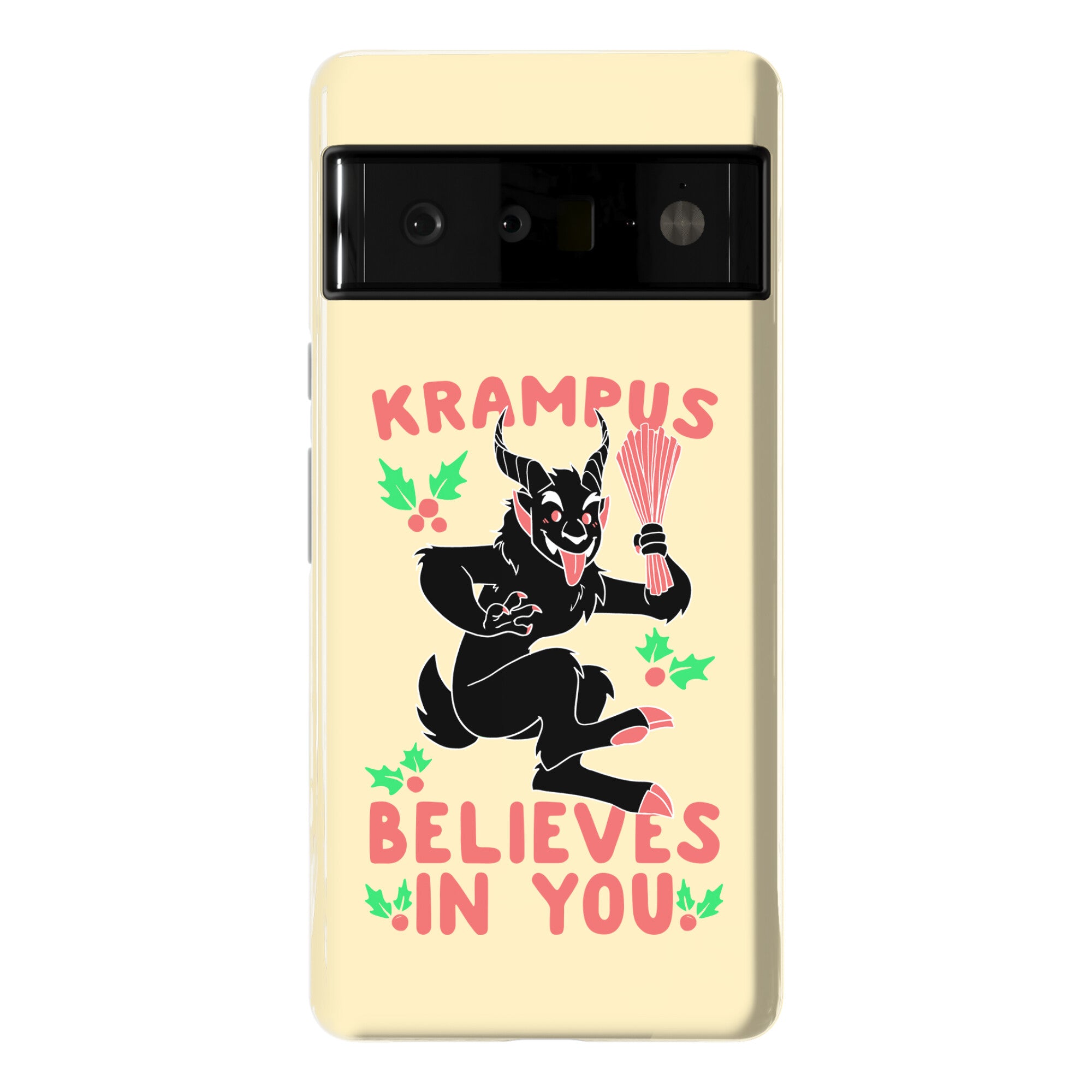 Krampus Believes in You Phone Case